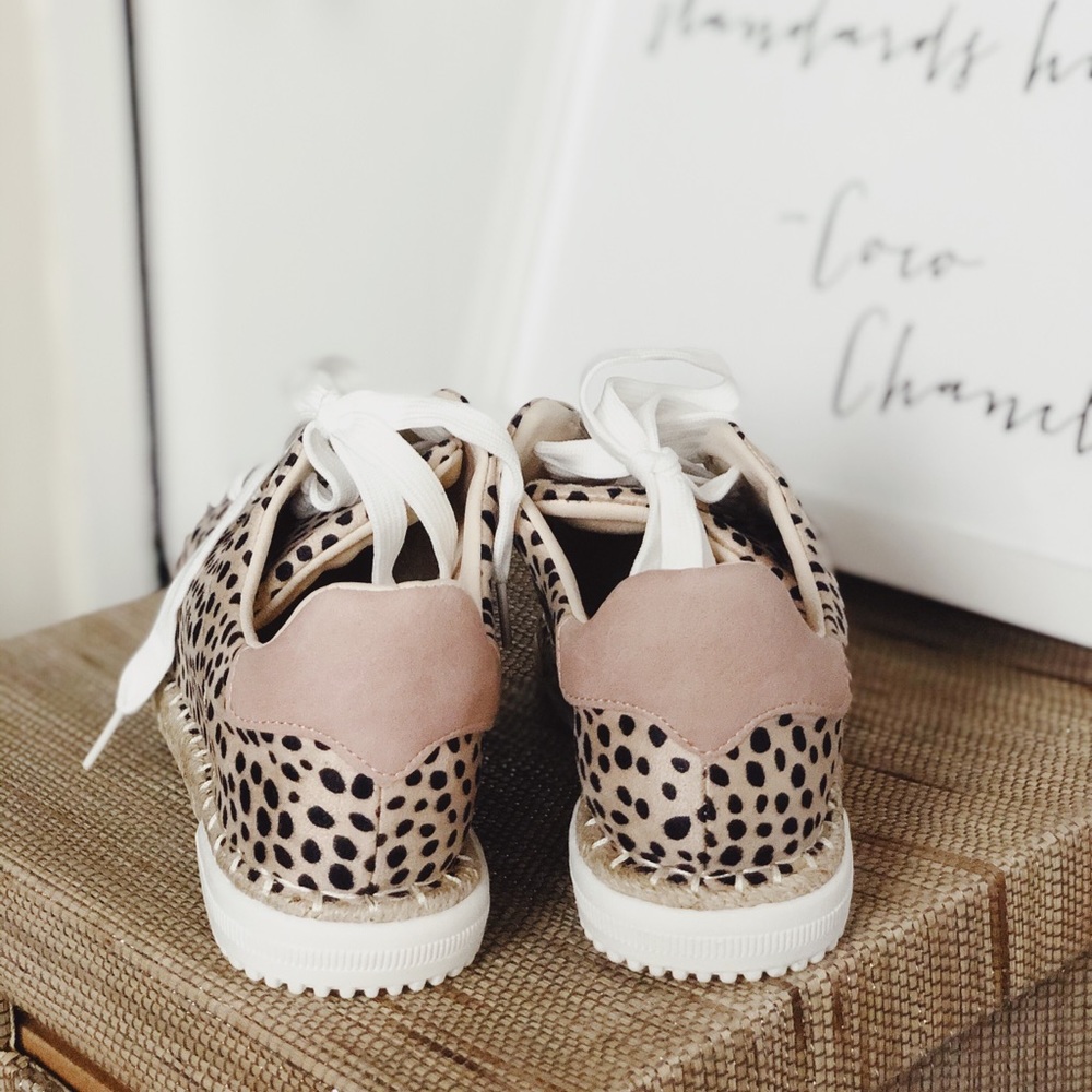 Leopard Espadrilles Sneakers - Picture 5 of 6